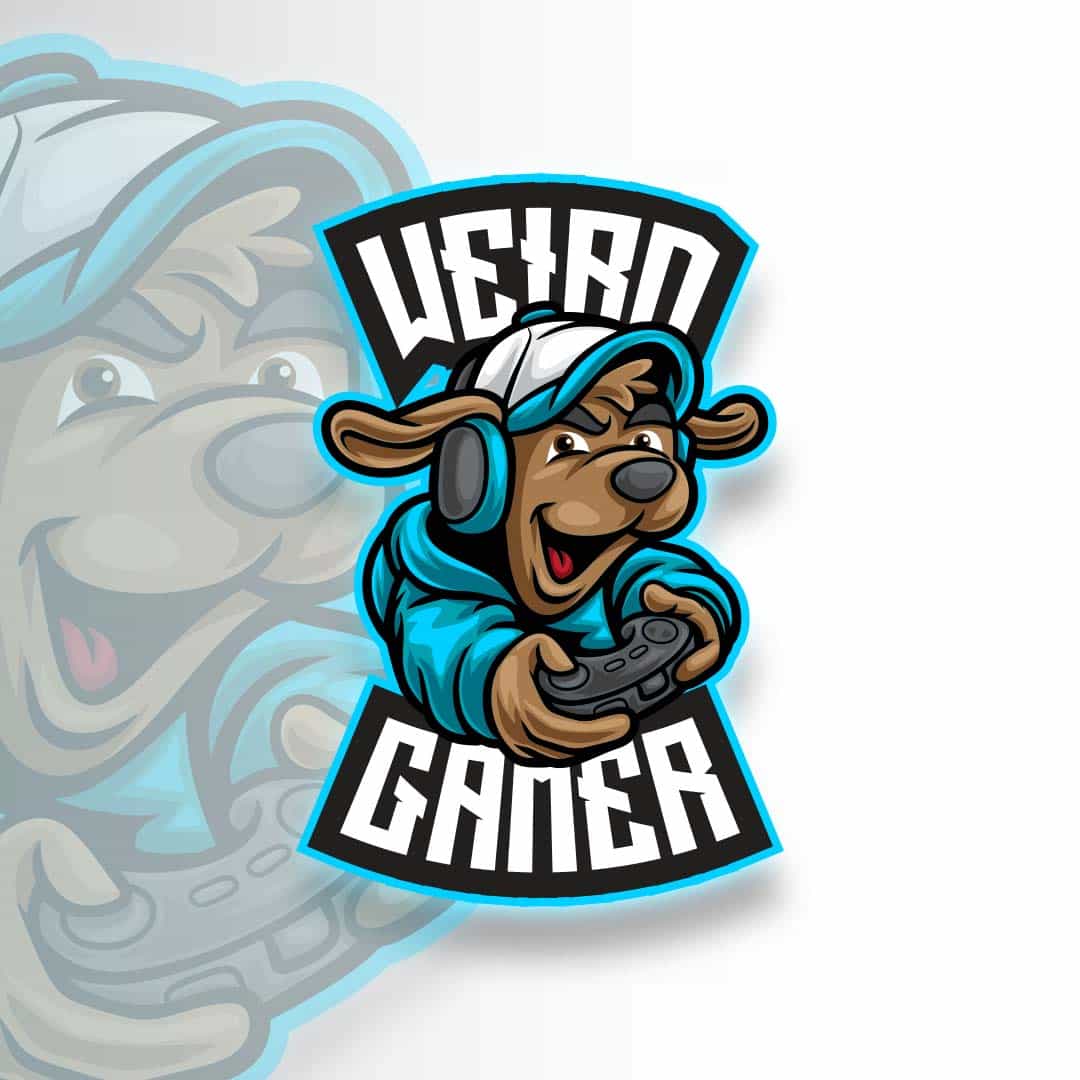 Gaming logos for hero section - techindesigns