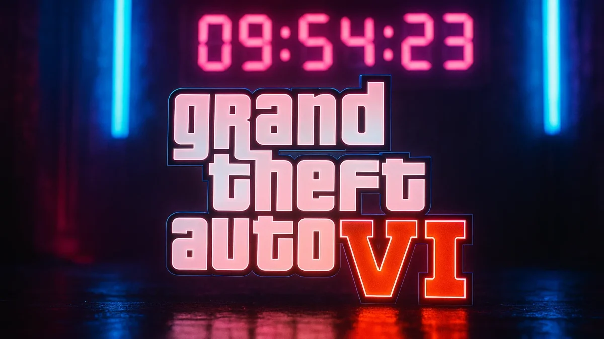 GTA 6 trailer theory showing Rockstar’s hidden release date clues and countdown visuals.