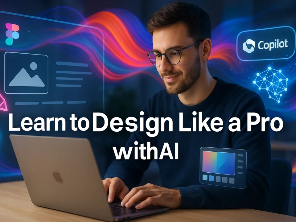 Learn to design like a pro with AI using Microsoft Copilot and free online AI graphic design tools