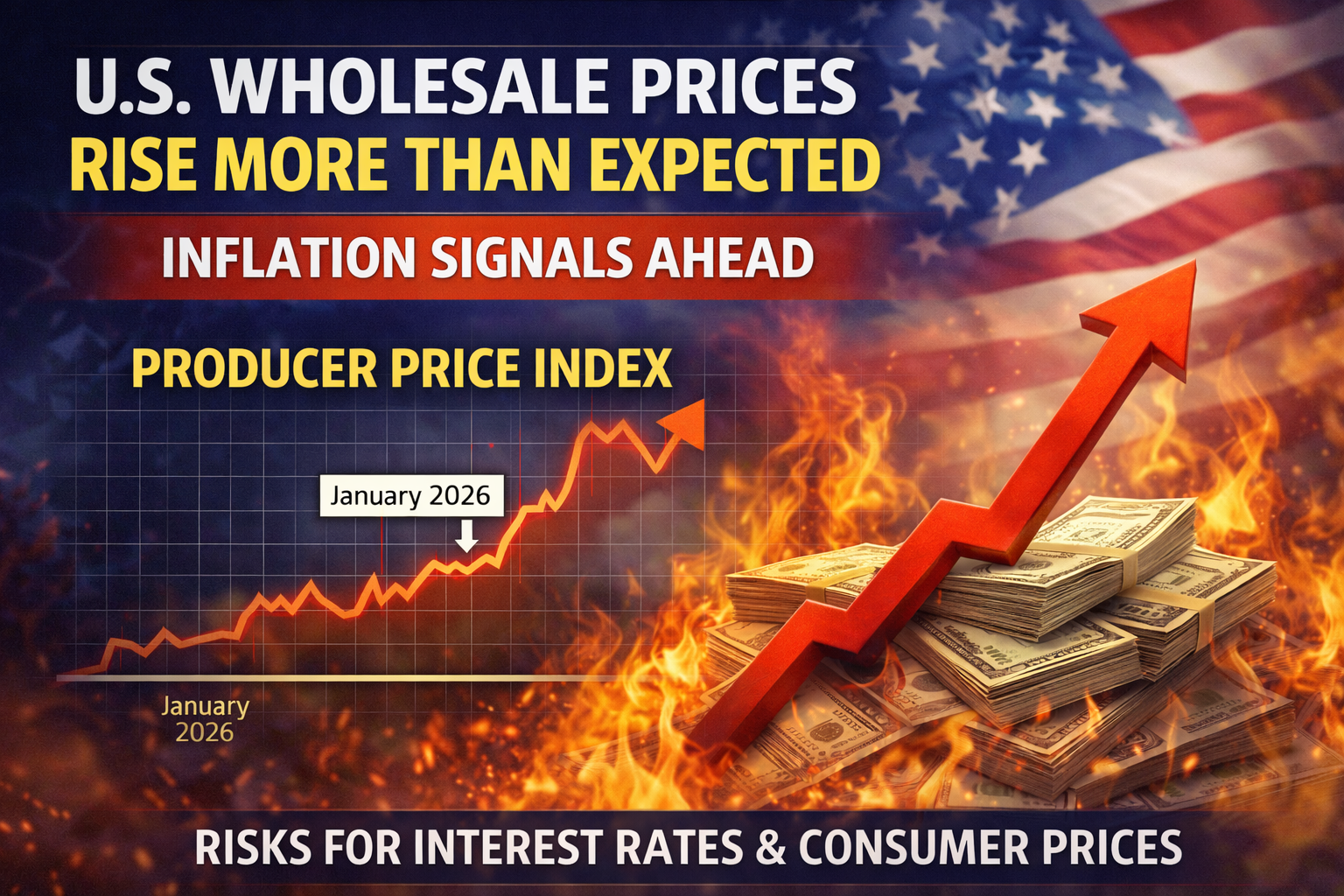 U.S. Wholesale Prices Rise More Than Expected — Inflation Signals Ahead