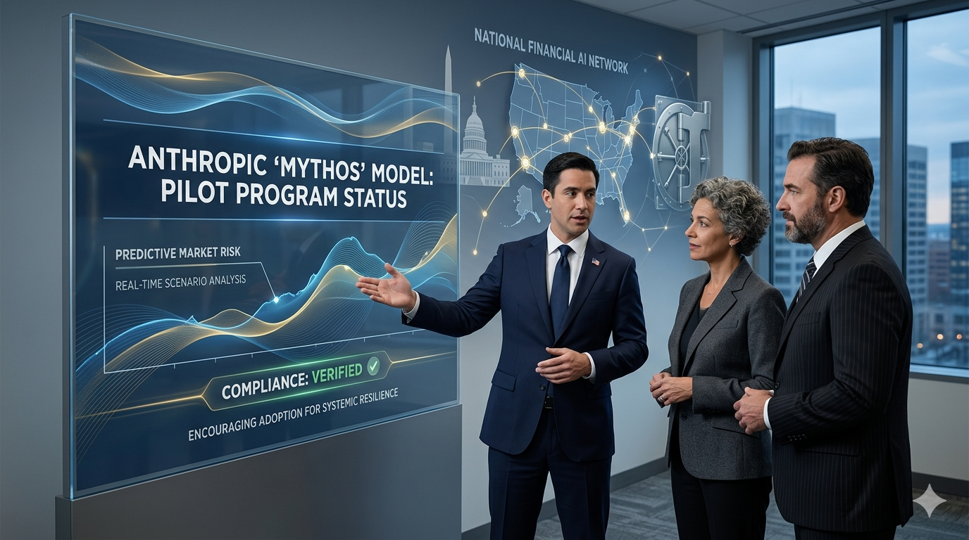 BanksUrged to Test Anthropic’s Mythos AI Model by Trump Officials