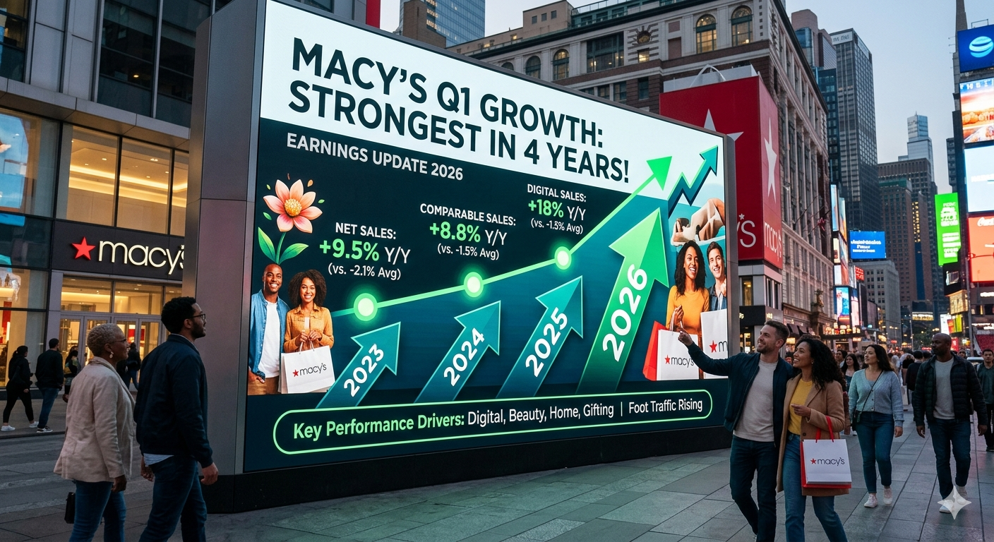 Macy’s Q1 Growth Strongest in 4 Years | Earnings Update 2026