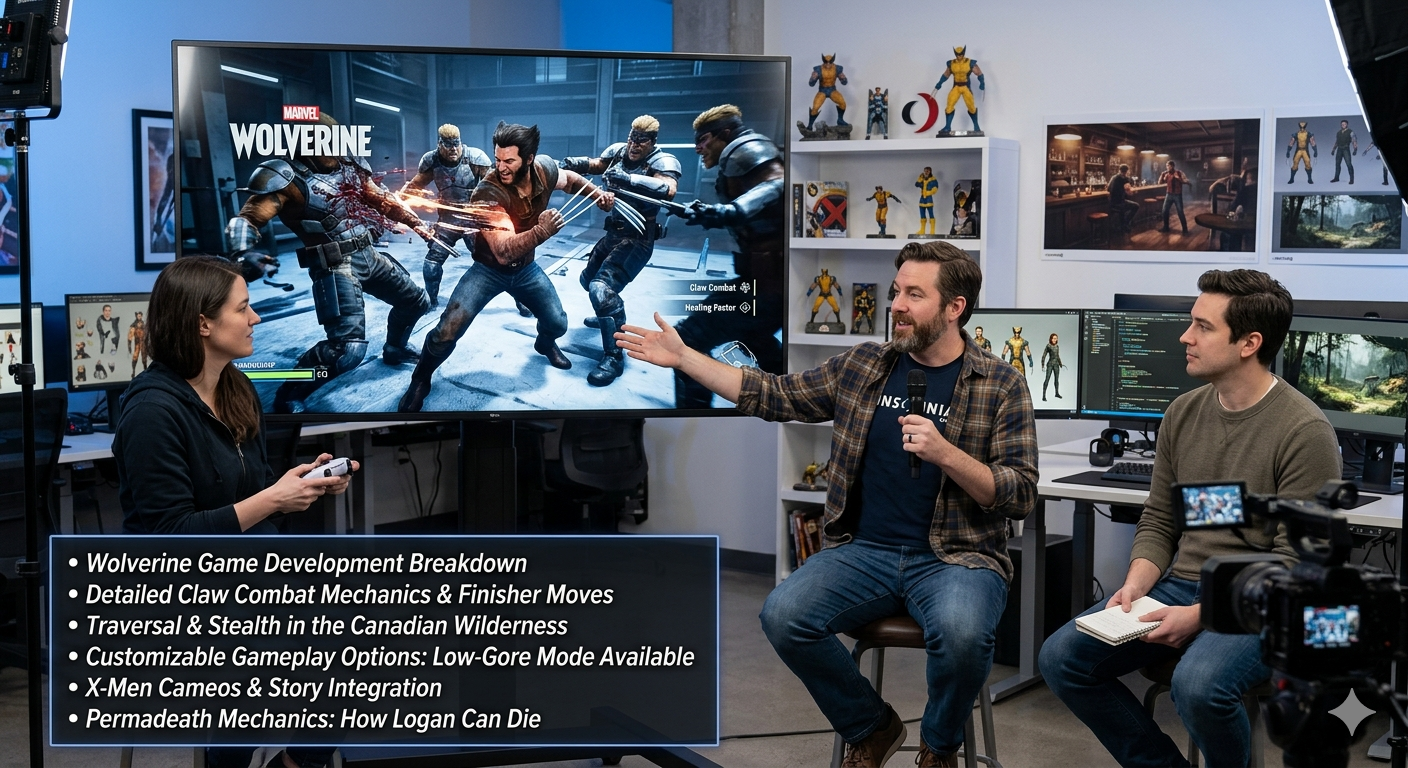 Marvel Wolverine PS5 Game Details | X-Men Cameos & Combat